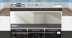 Desktop Screenshot of gekophout.com